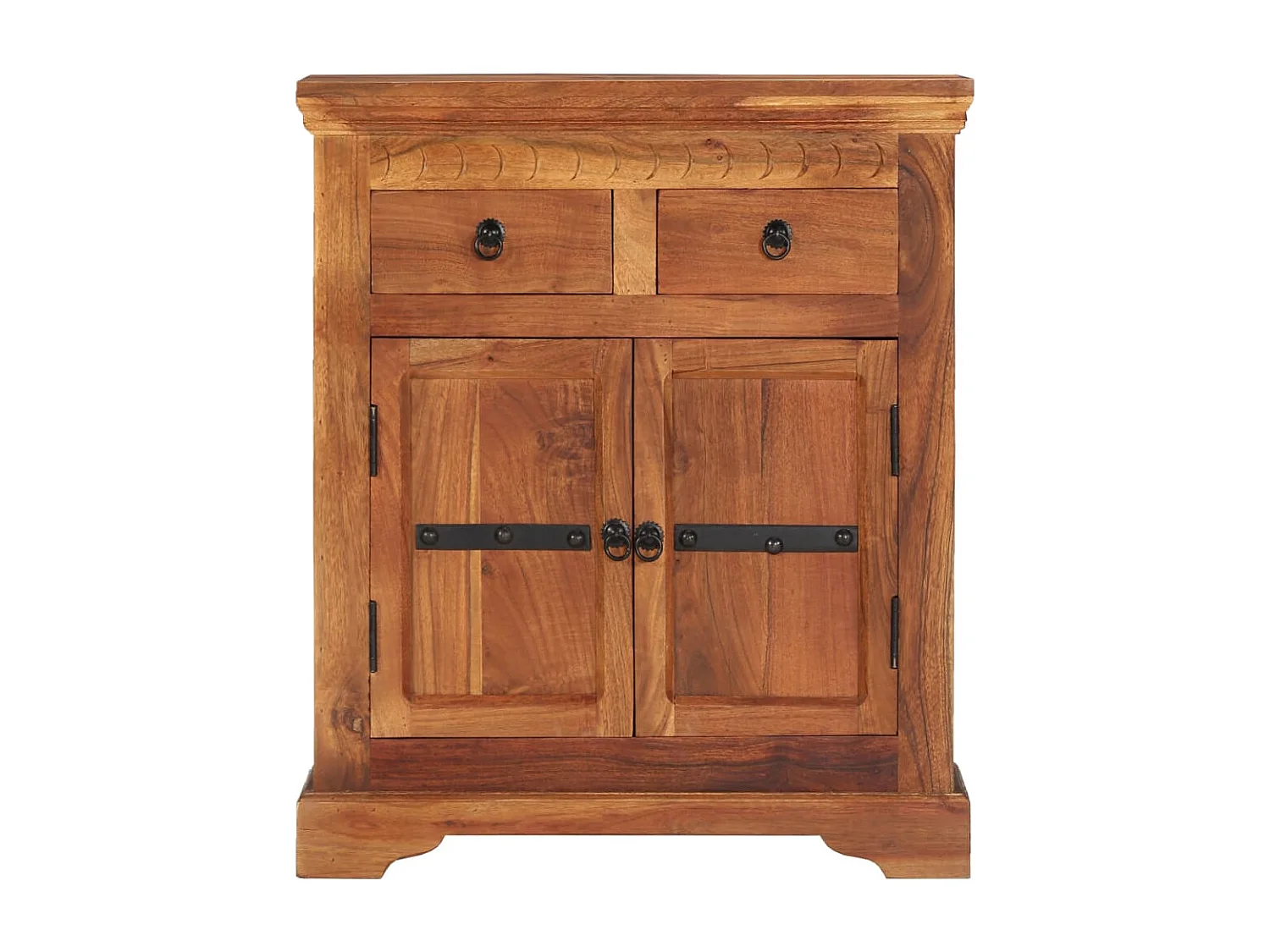 Buffet 63 x 30 x 75 cm Bois d'acacia massif