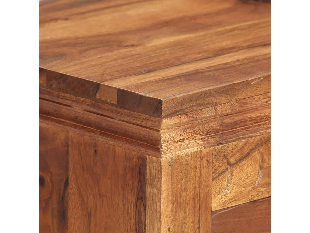 Buffet 63 x 30 x 75 cm Bois d'acacia massif