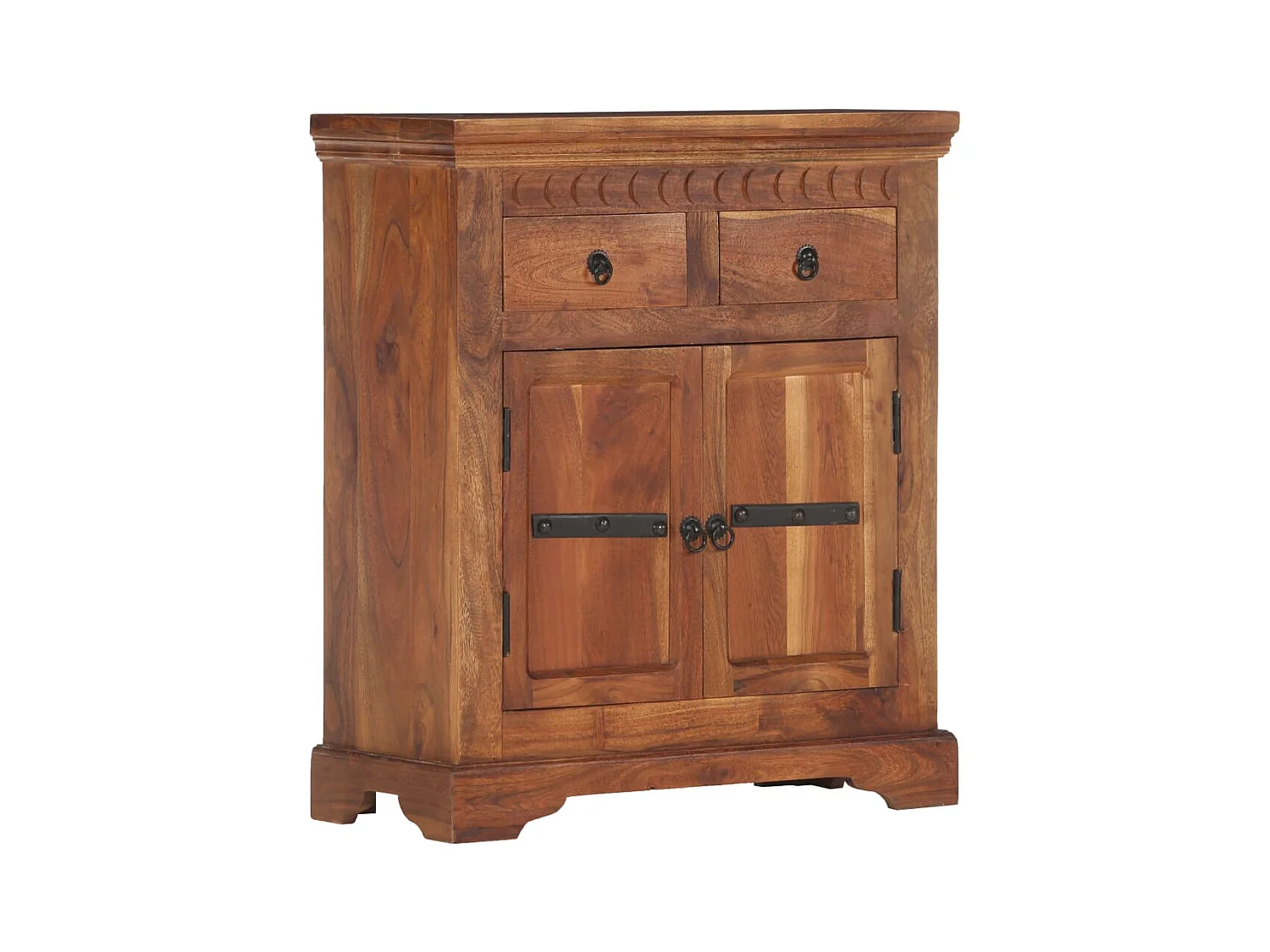 Buffet 63 x 30 x 75 cm Bois d'acacia massif