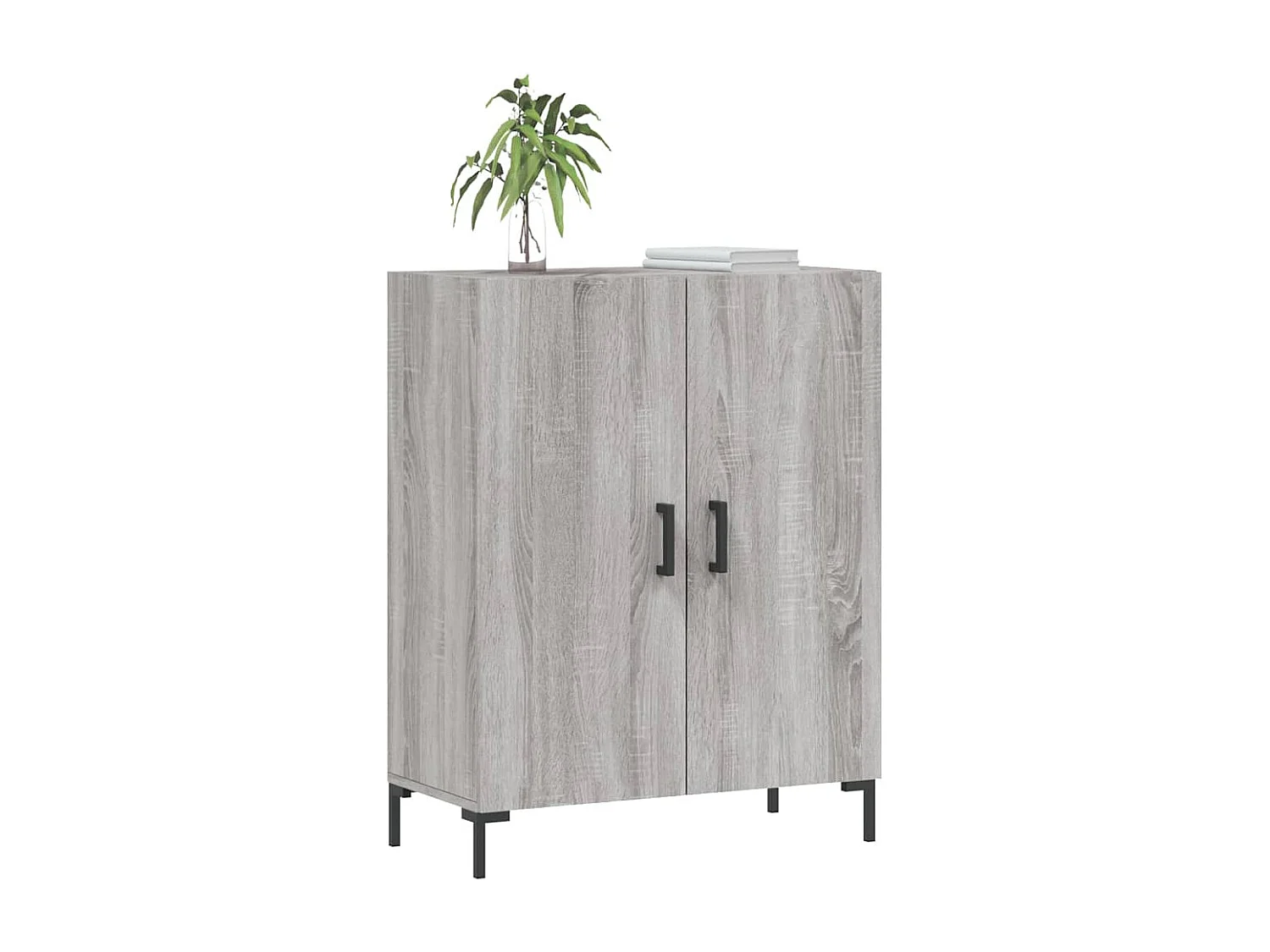 Buffet sonoma gris 69,5x34x90 cm bois d'ingénierie