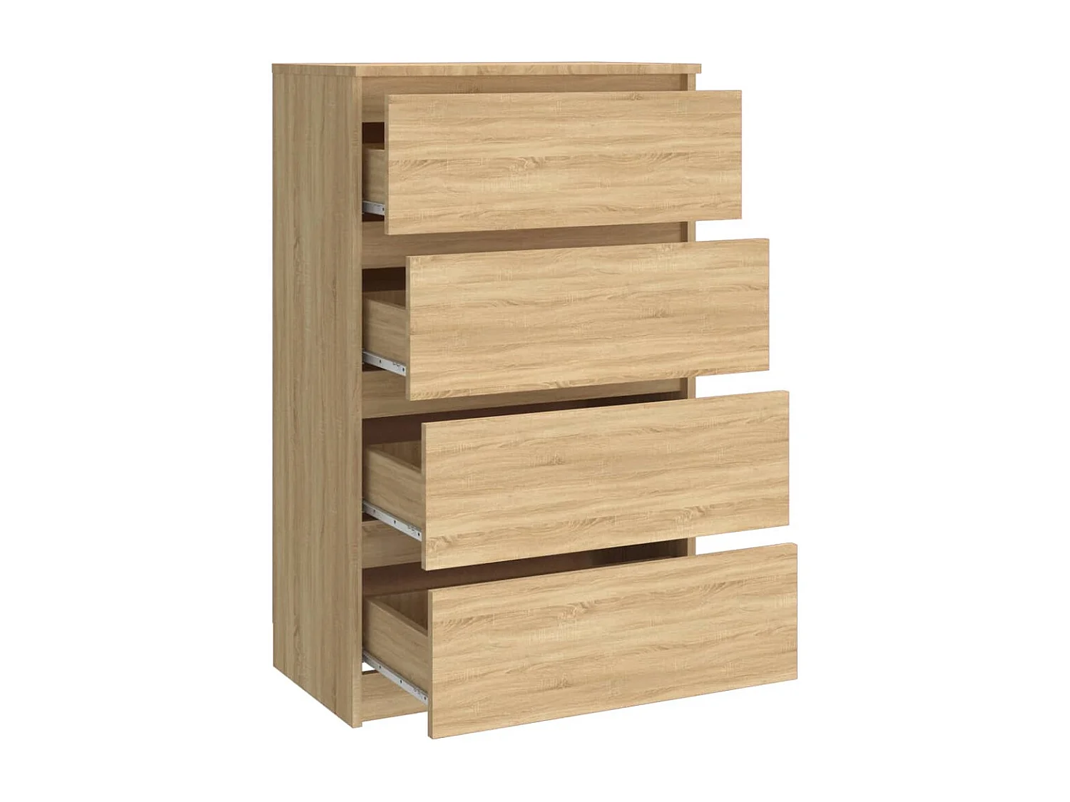 Buffet Chêne sonoma 60x35x98,5 cm Bois d'ingénierie