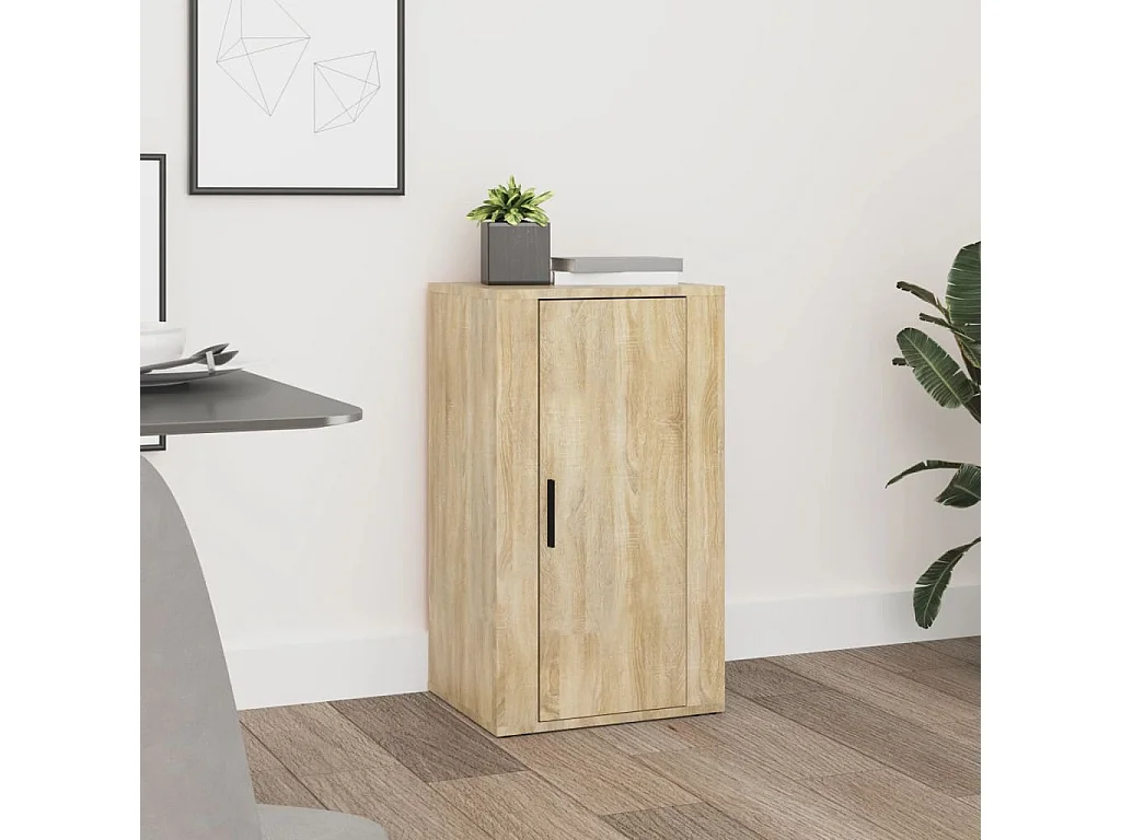 Buffet Chêne sonoma 40x33x70 cm Bois d'ingénierie