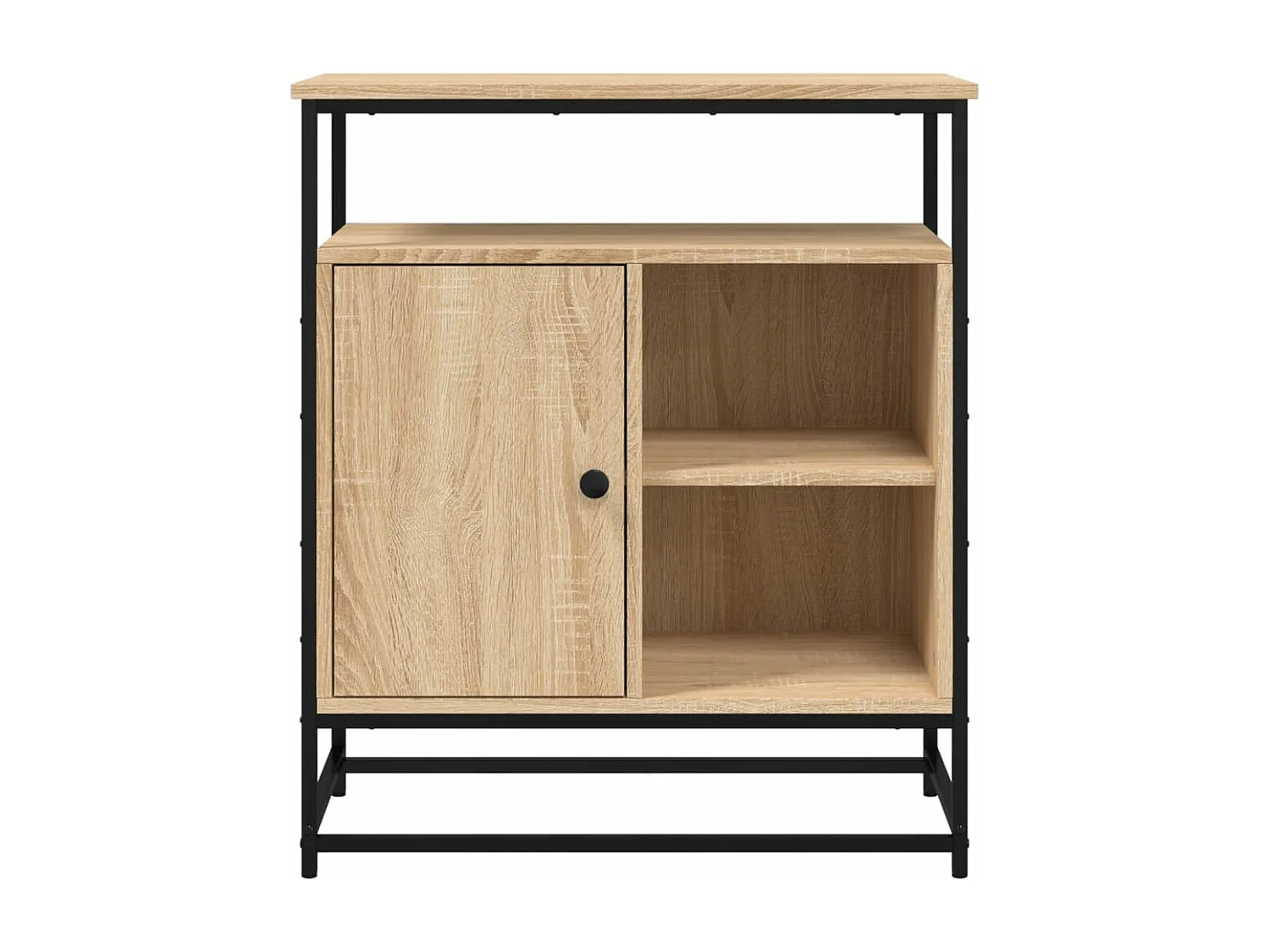 Buffet chêne sonoma 69x35x80 cm bois d'ingénierie