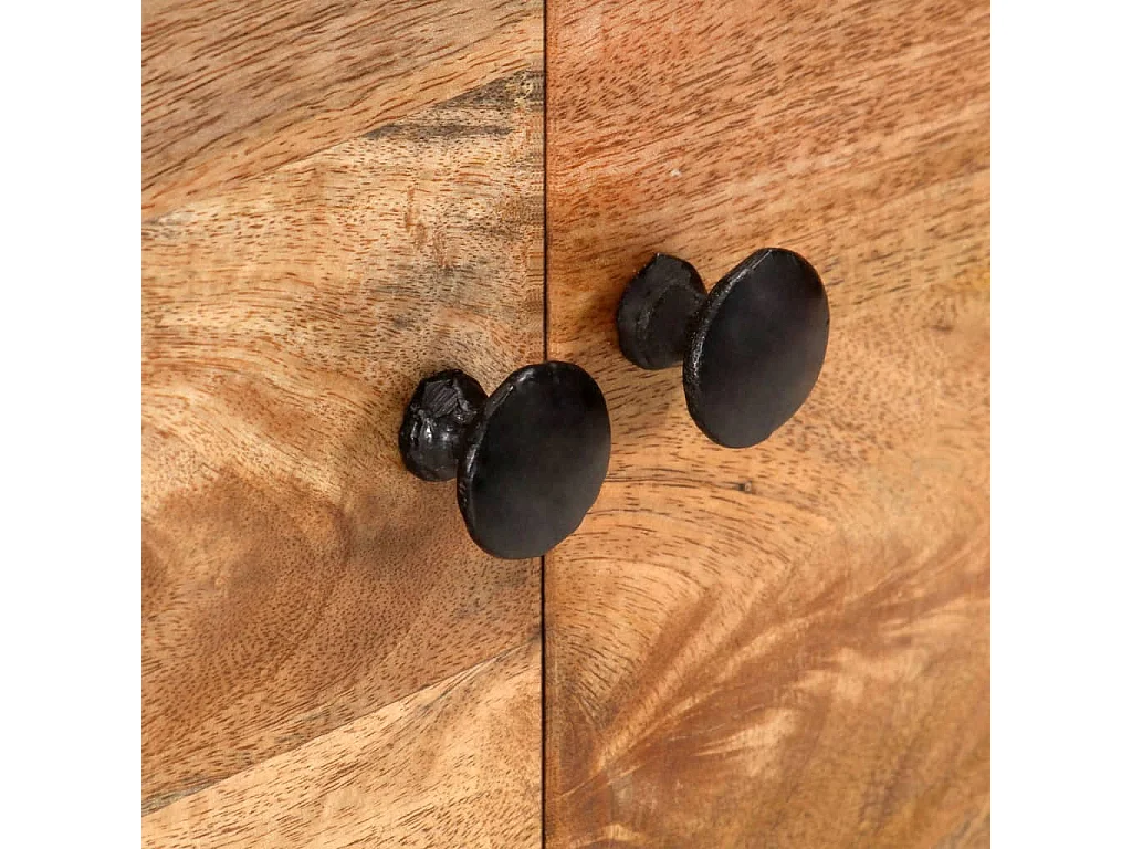 Buffet 116x35x75 cm Bois de manguier massif