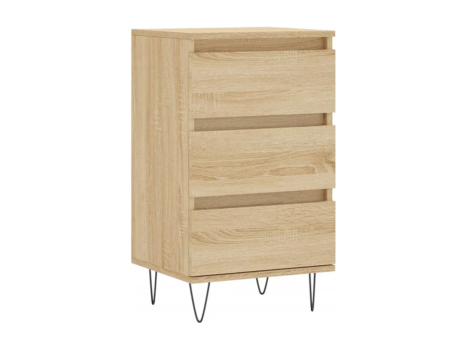 Buffet chêne sonoma 40x35x70 cm bois d'ingénierie