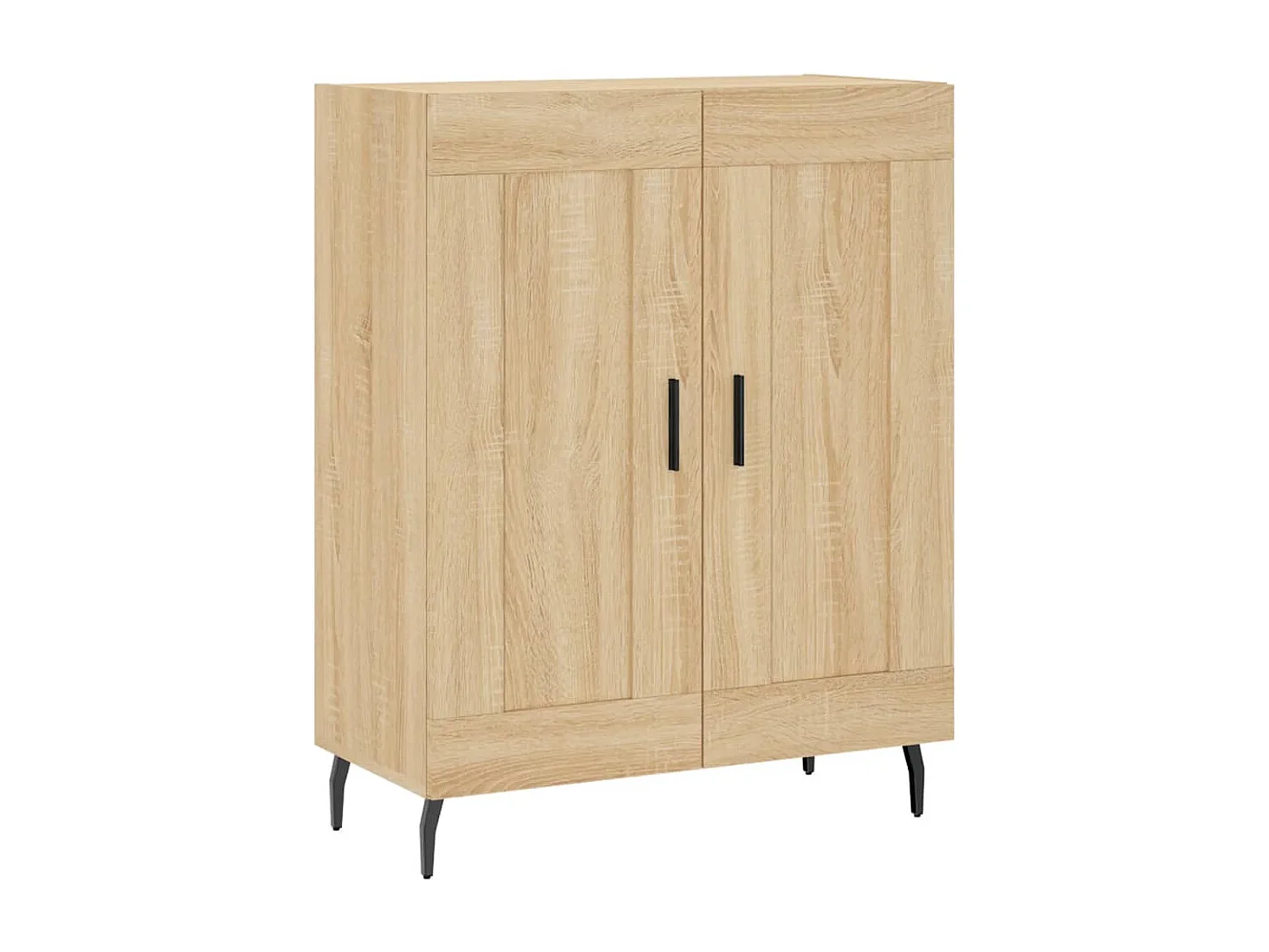 Buffet chêne sonoma 69,5x34x90 cm bois d'ingénierie