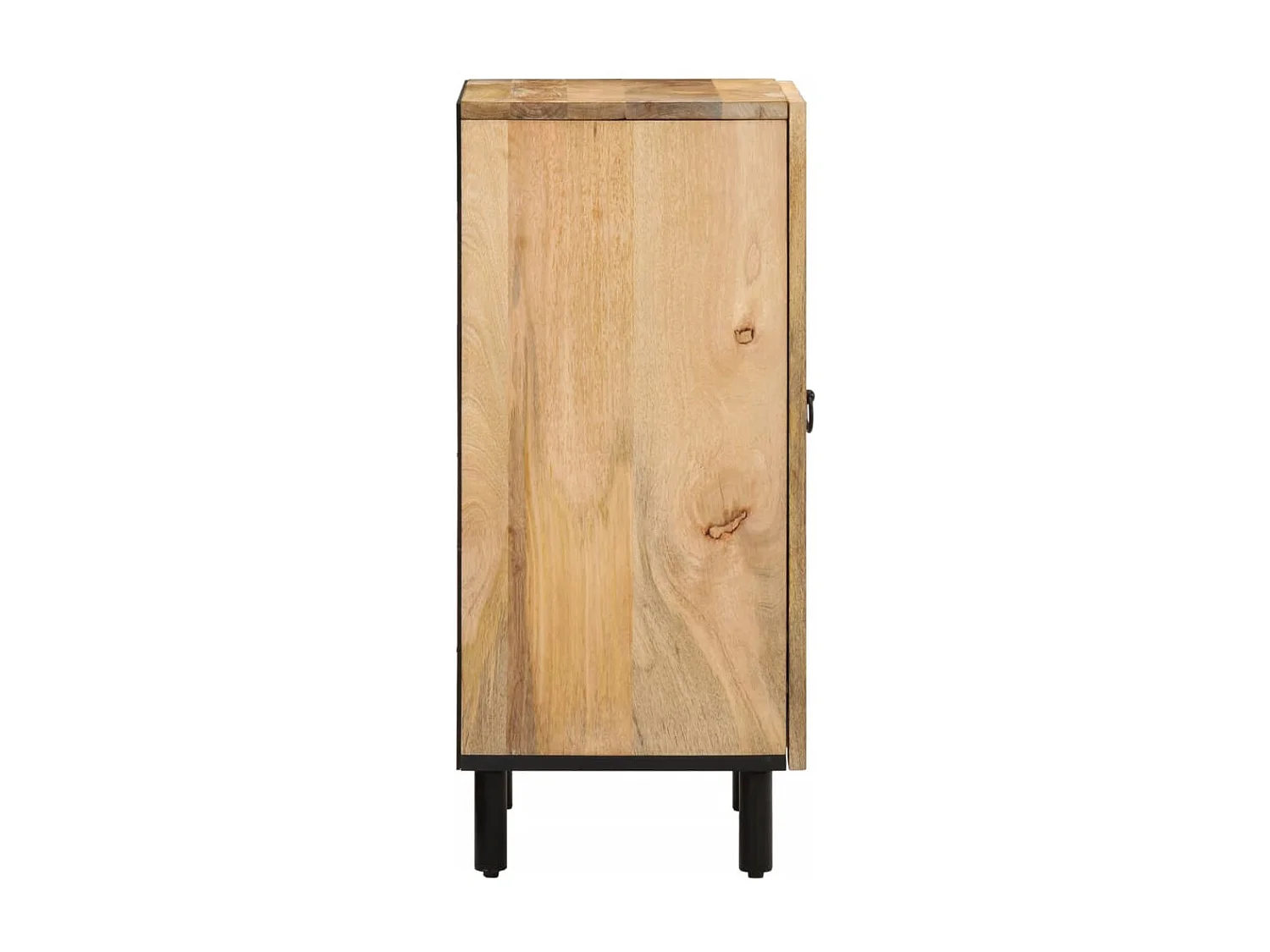 Bijzetkast 40x33x75 cm massief mangohout