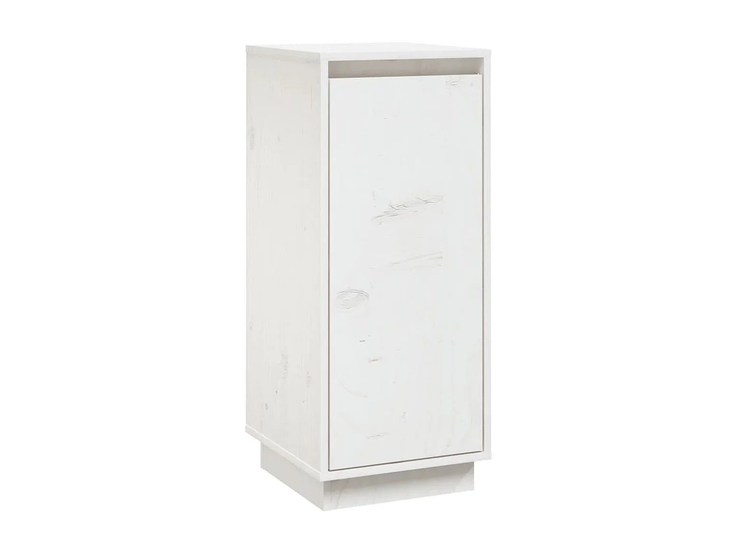 Buffets 2 pièces Blanc 31,5x34x75 cm Bois massif de pin