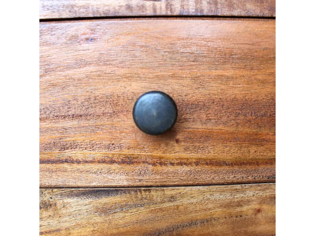 Buffet Bois de récupération massif 100 x 30 x 50 cm