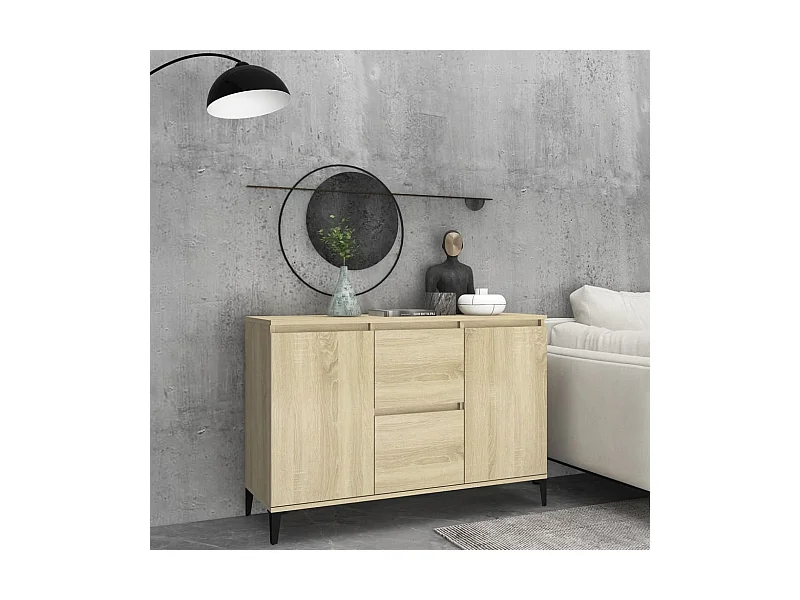 Buffet Chêne sonoma 104x35x70 cm Aggloméré