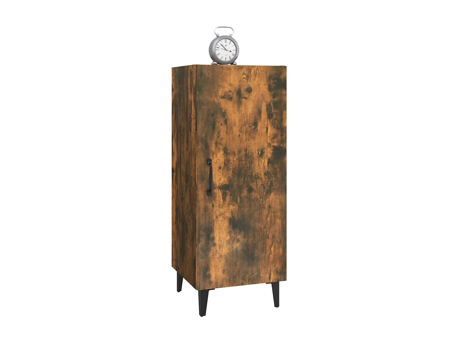 Buffet Chêne fumé 34,5x34x90 cm Bois d'ingénierie