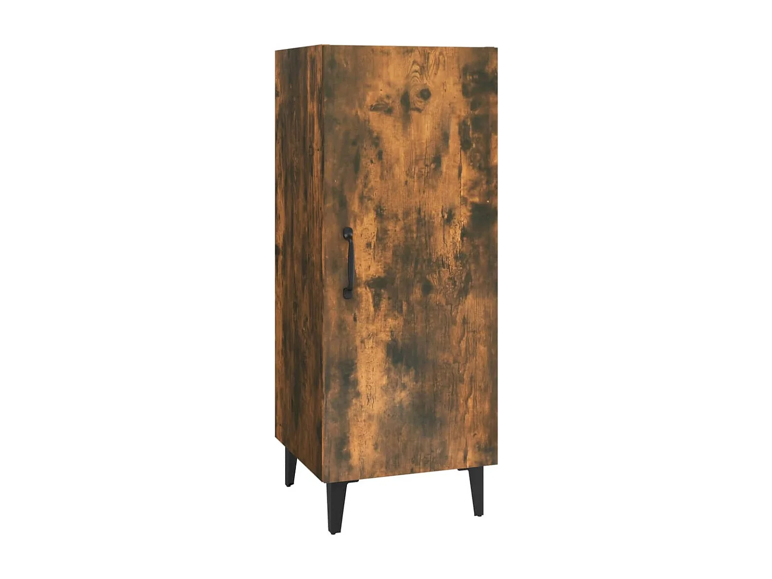 Buffet Chêne fumé 34,5x34x90 cm Bois d'ingénierie