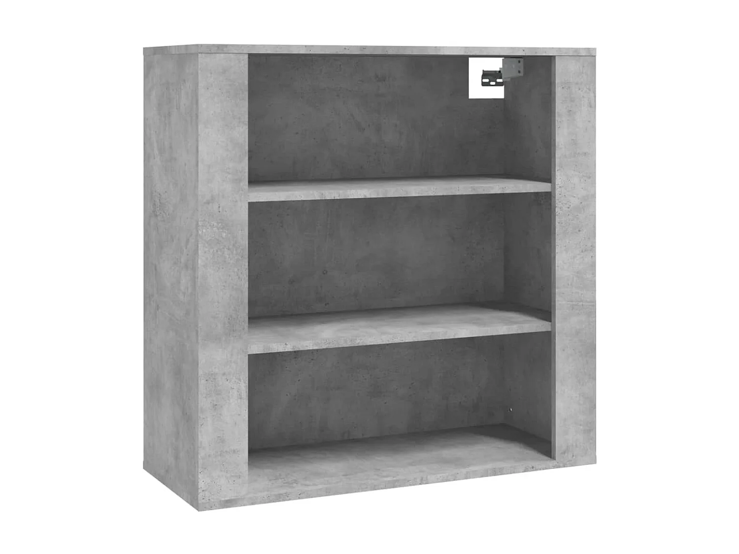 Buffet haut Gris béton Bois d'ingénierie