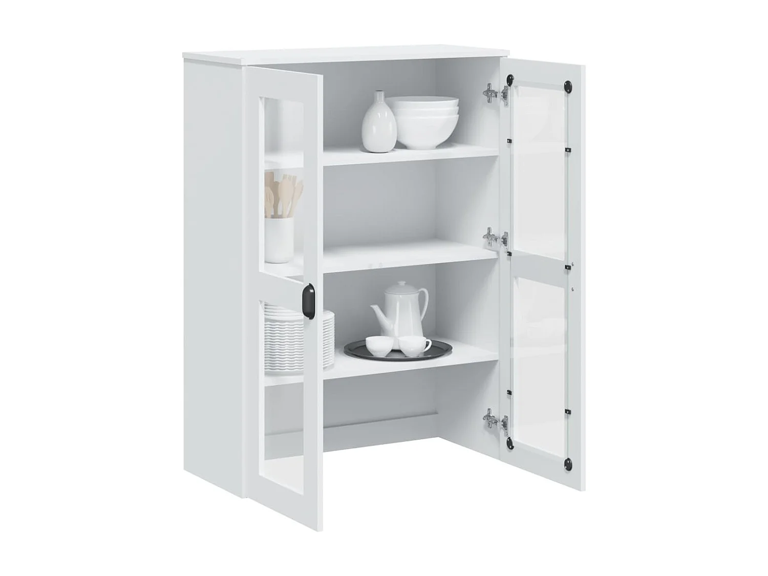 Dessus pour buffet VIKEN blanc bois de pin solide