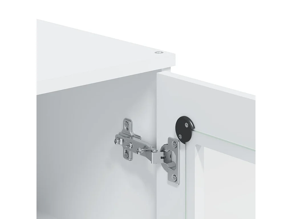 Dessus pour buffet VIKEN blanc bois de pin solide