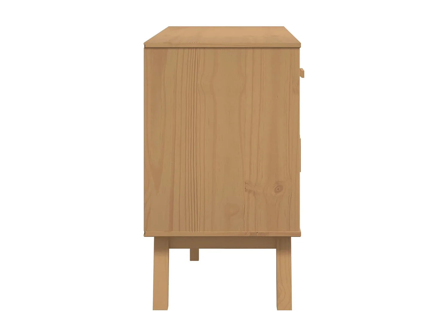 Buffet OLDEN marron 114x43x73,5 cm bois massif de pin