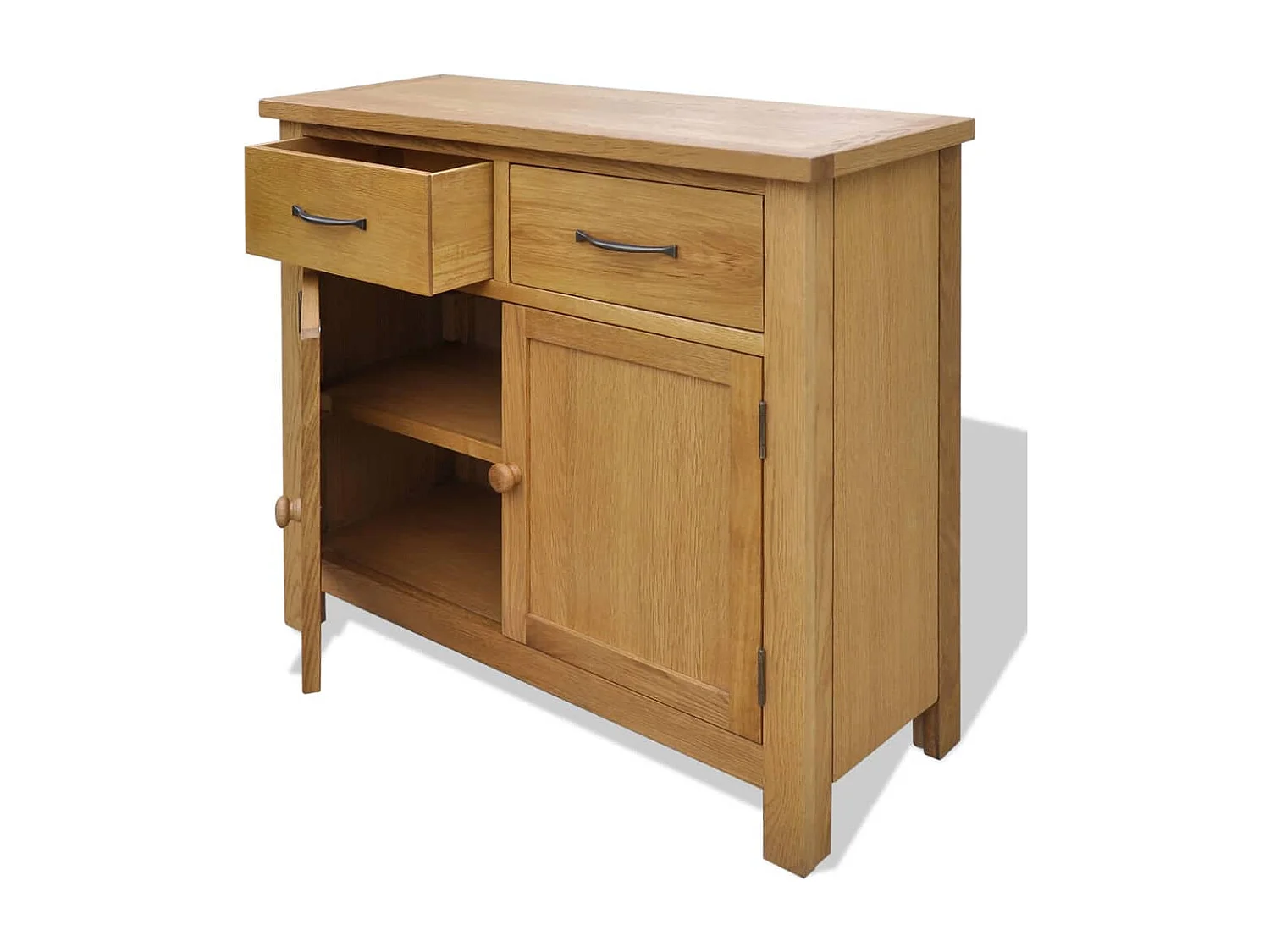 Buffet 90 x 33,5 x 83 cm  Bois de chêne massif