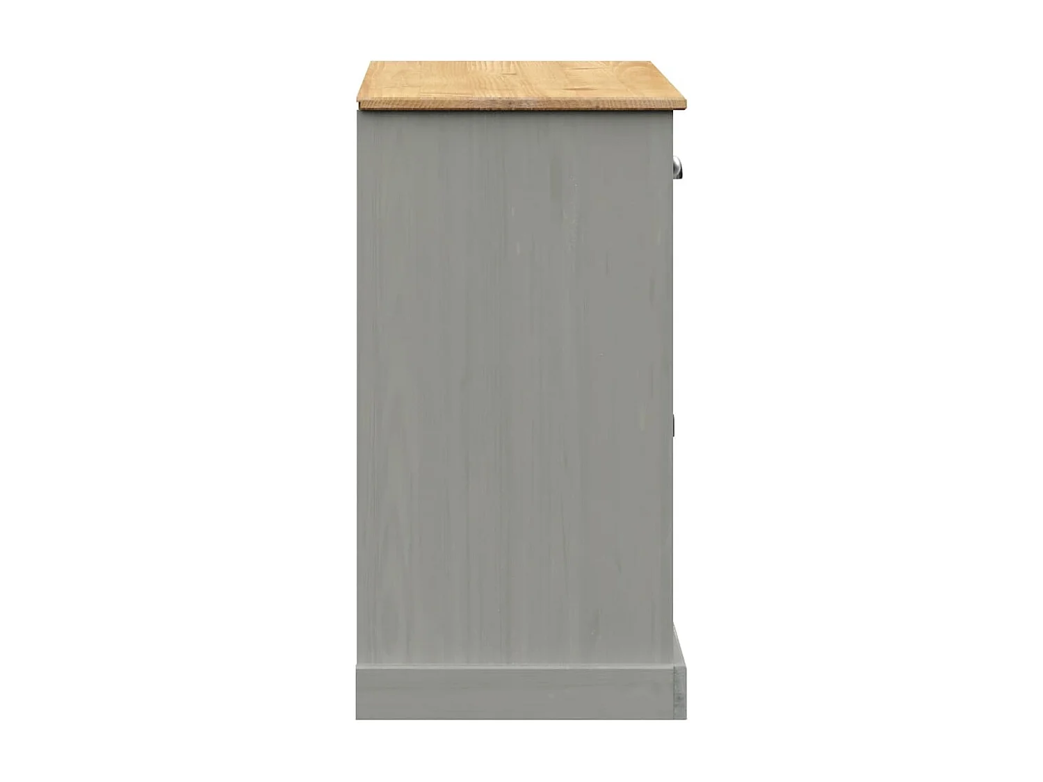 Aparador com gavetas VIGO 113x40x75 cm pinho maciço cinzento