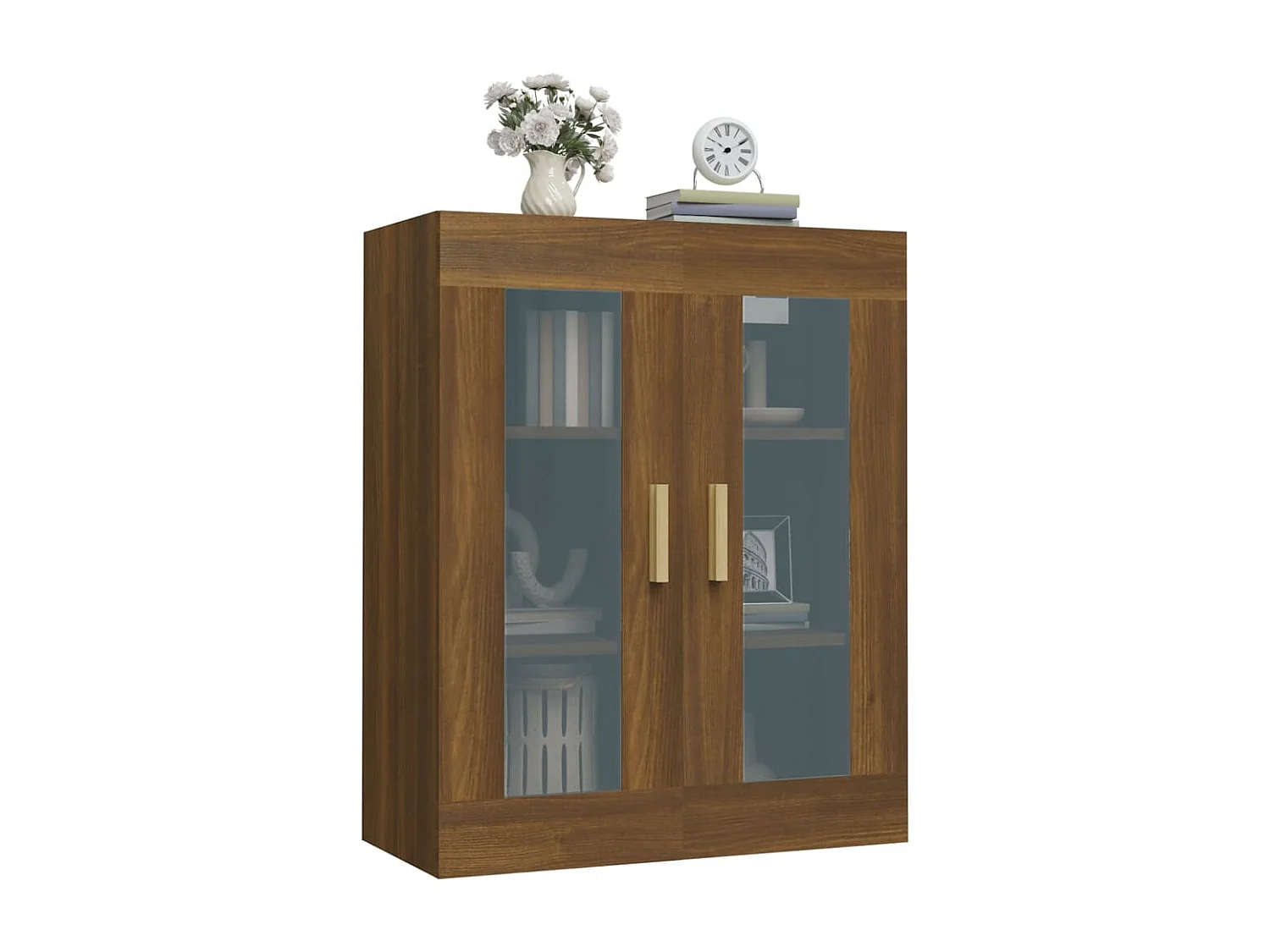 Armario colgante de pared roble Sonoma 69,5x34x90 cm