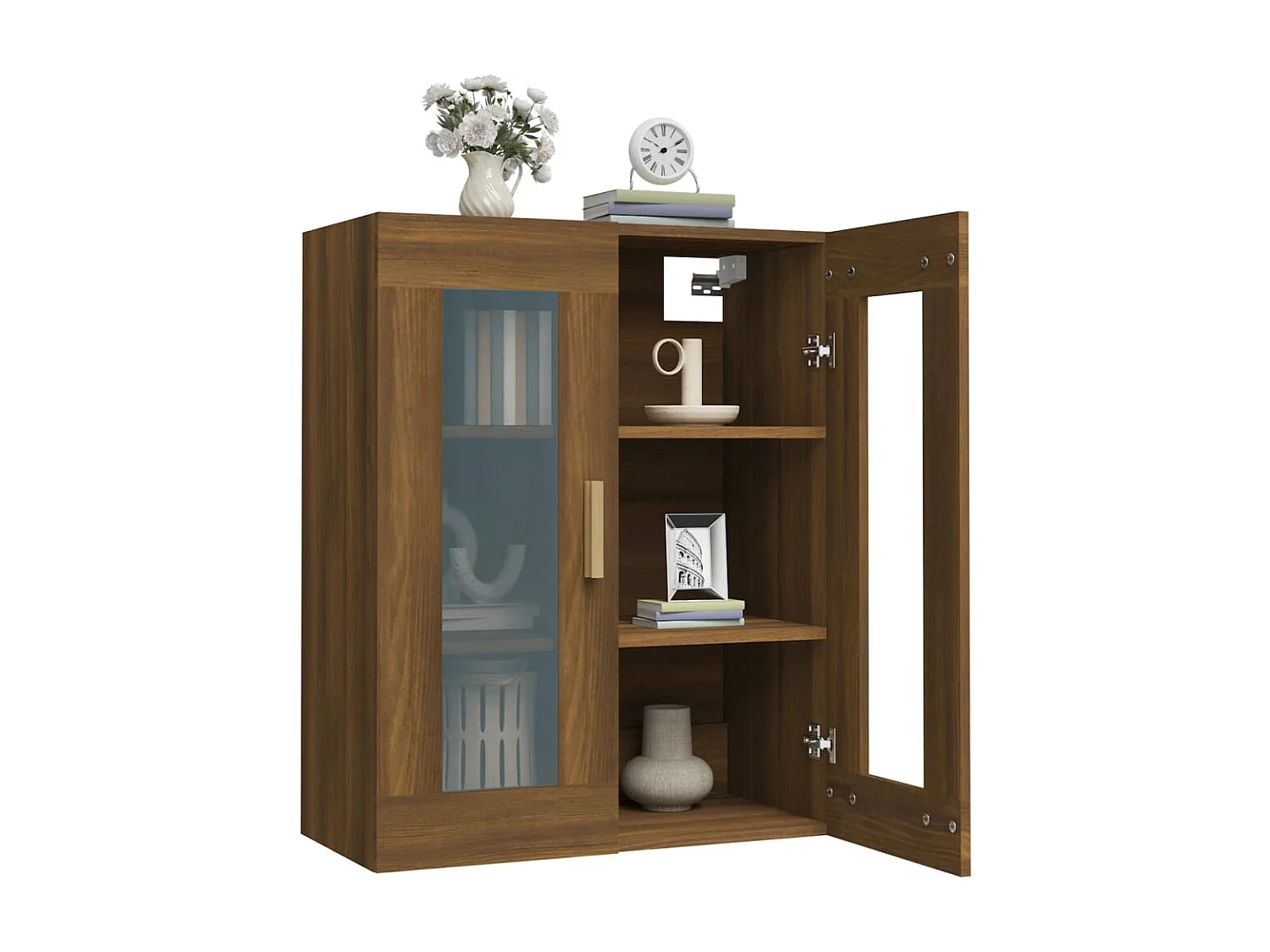 Armario colgante de pared roble Sonoma 69,5x34x90 cm