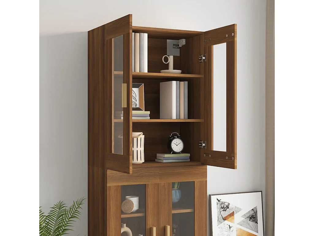 Armario colgante de pared roble Sonoma 69,5x34x90 cm