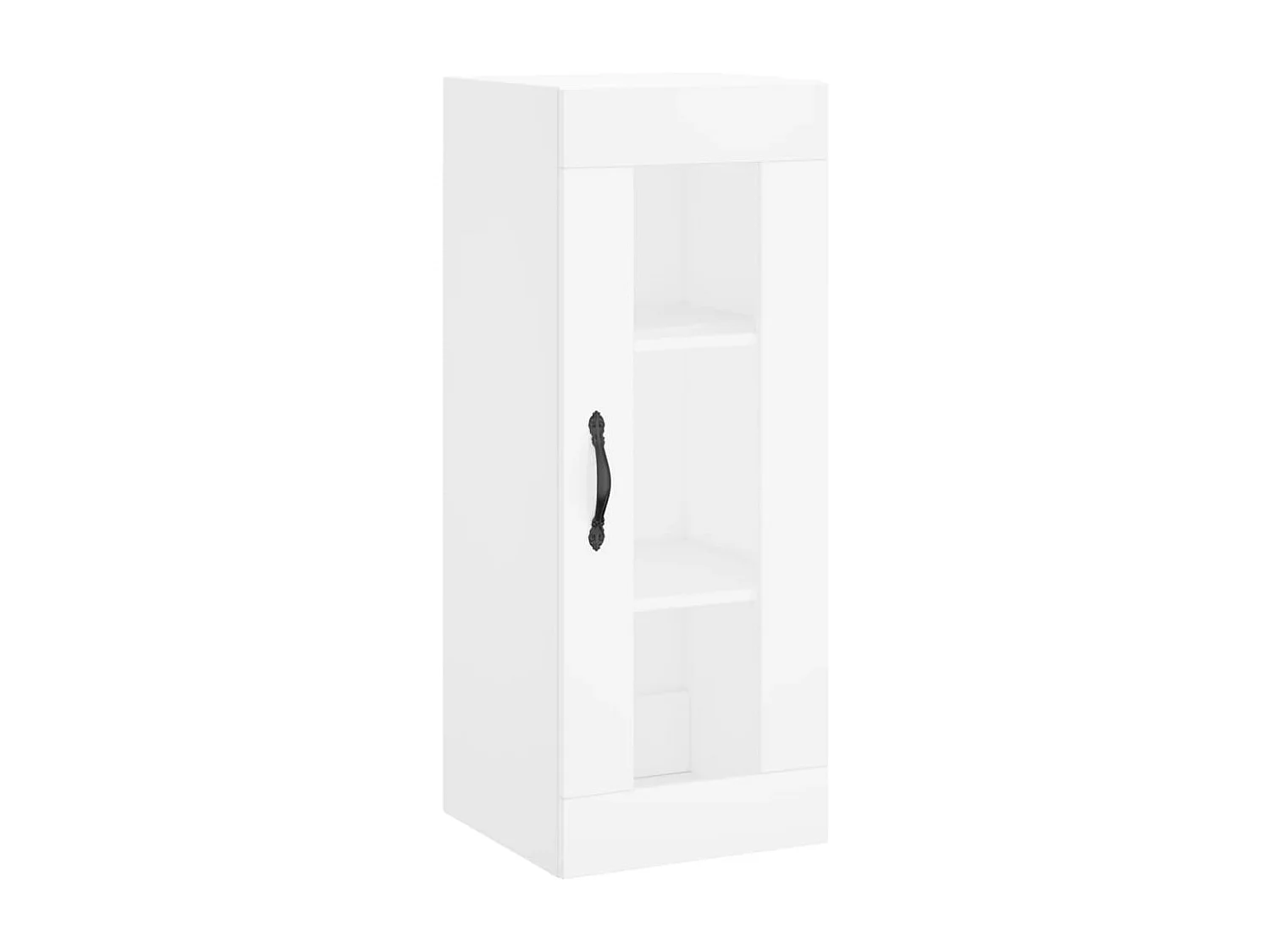 Armoire murale blanc 34,5x34x90 cm