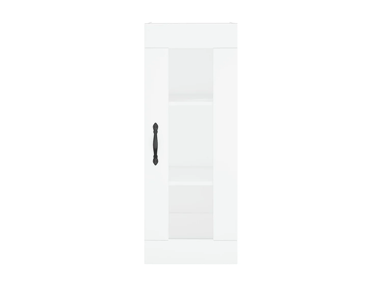 Armoire murale blanc 34,5x34x90 cm