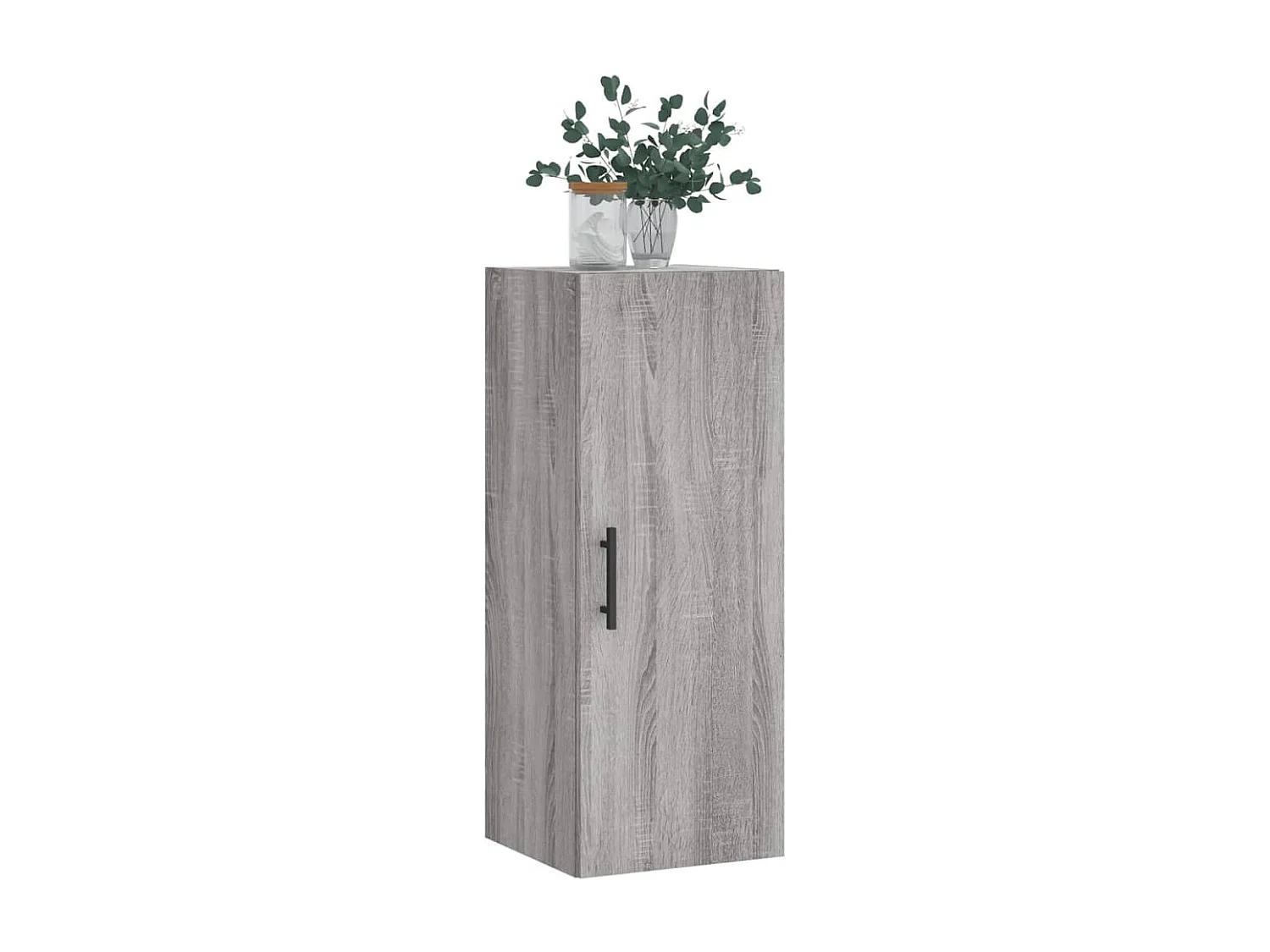 Armoire murale sonoma gris 34,5x34x90 cm