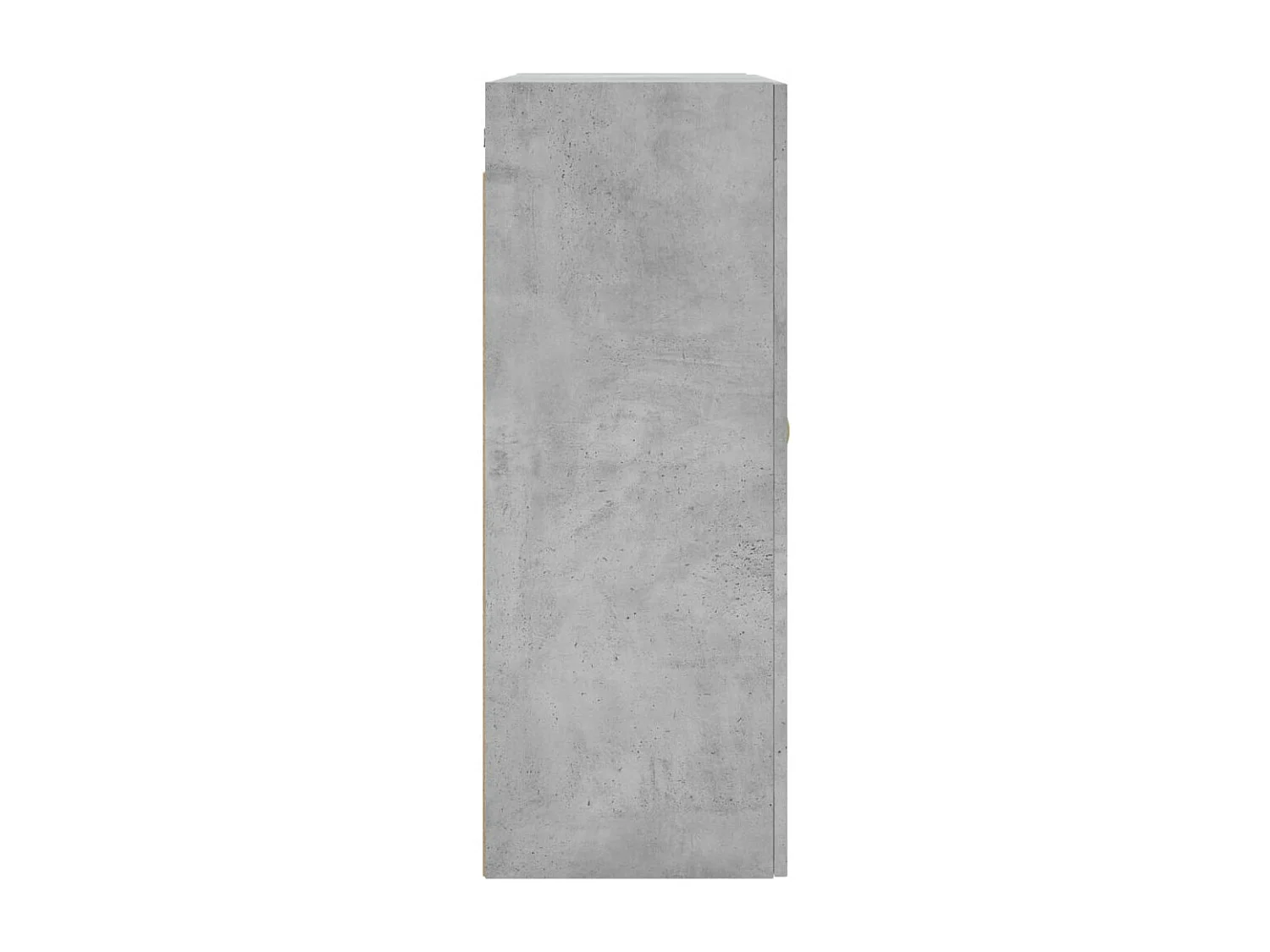 Armoire murale gris béton 69,5x34x90 cm