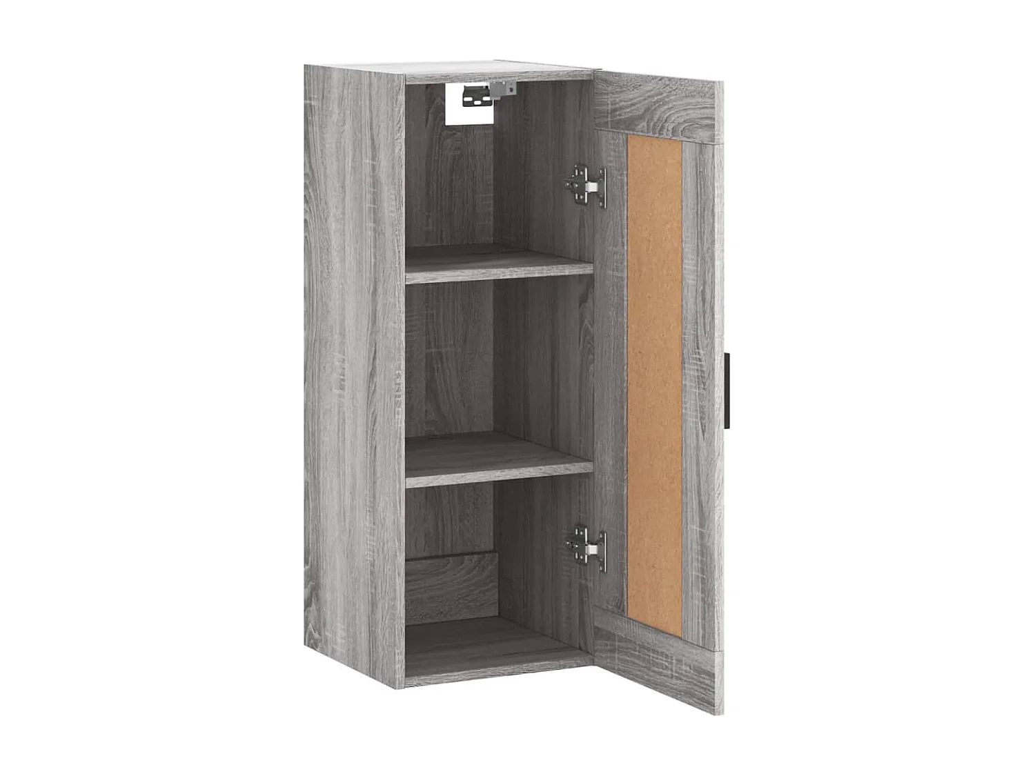 Armario de pared madera de ingeniería gris Sonoma 34,5x34x90 cm