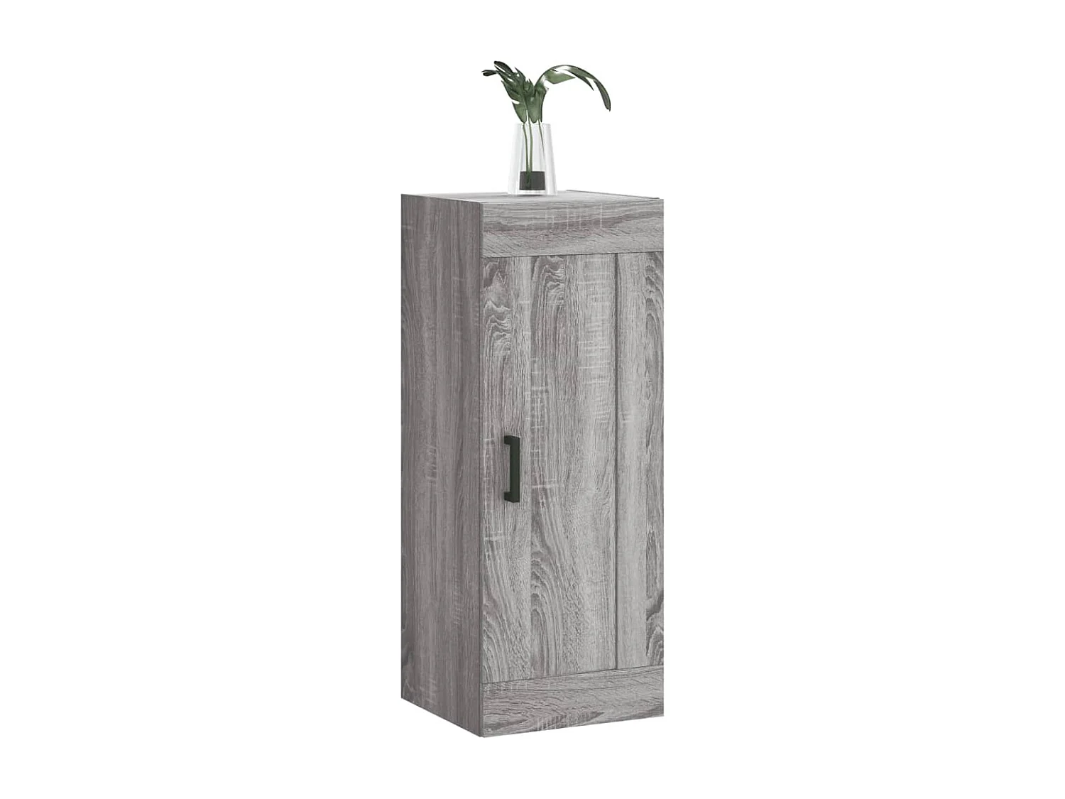 Armoire murale sonoma gris 34,5x34x90 cm bois d'ingénierie