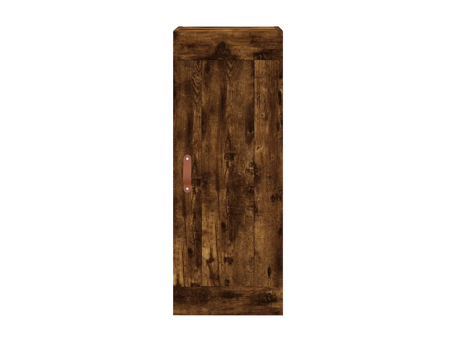 Armoire murale chêne fumé 34,5x34x90 cm bois d'ingénierie