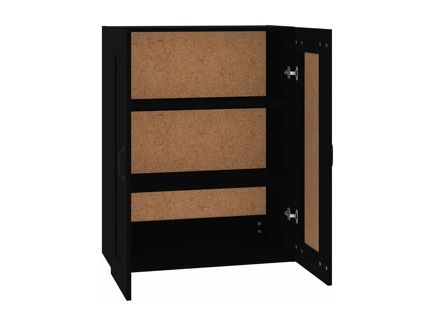 Armoire murale suspendue Noir 69,5x32,5x90 cm