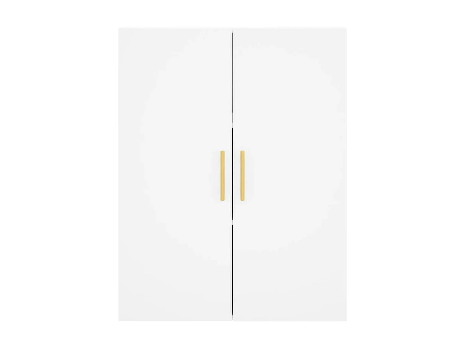 Armoire murale blanc 69,5x34x90 cm