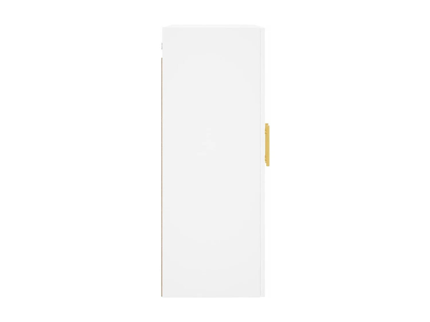 Armoire murale blanc 69,5x34x90 cm