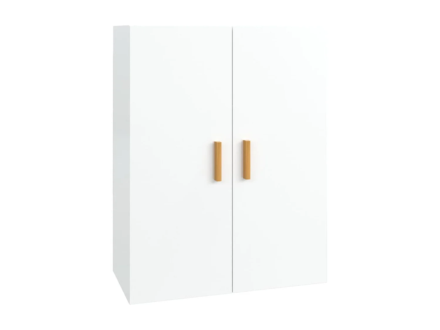 Armoire murale suspendue Blanc brillant 69,5x34x90 cm