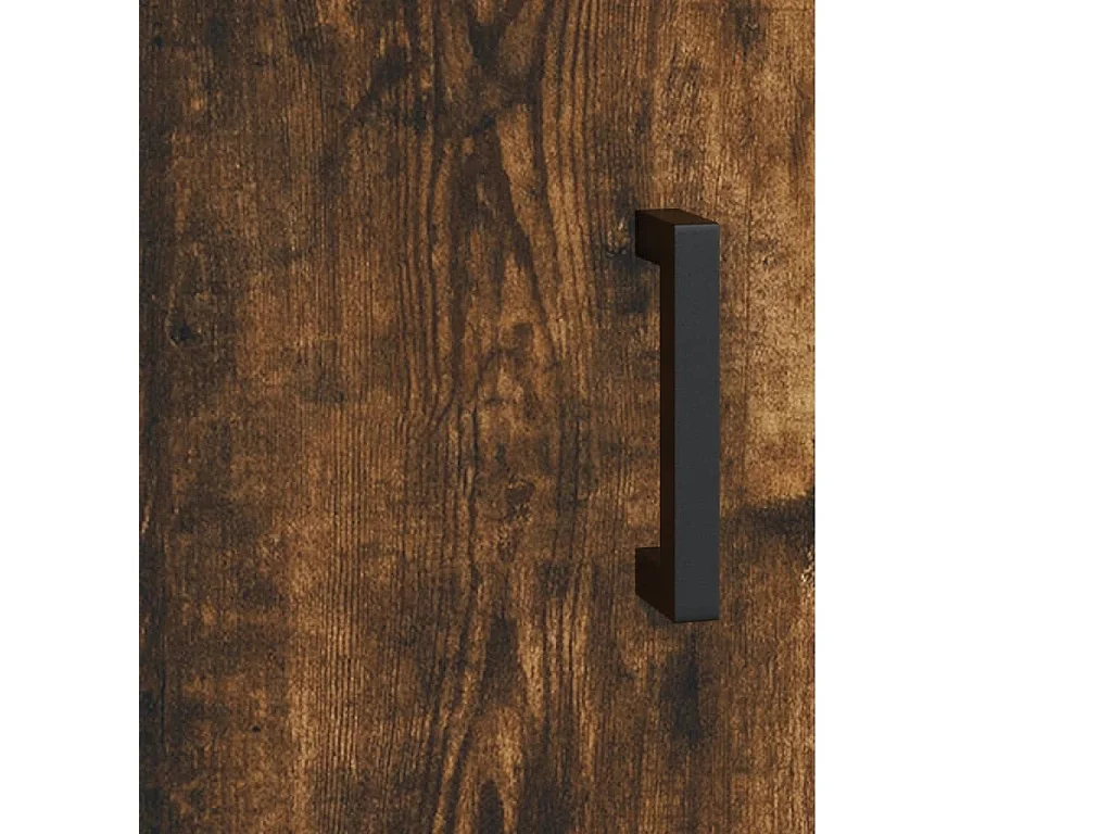 Armoire murale chêne fumé 69,5x34x90 cm