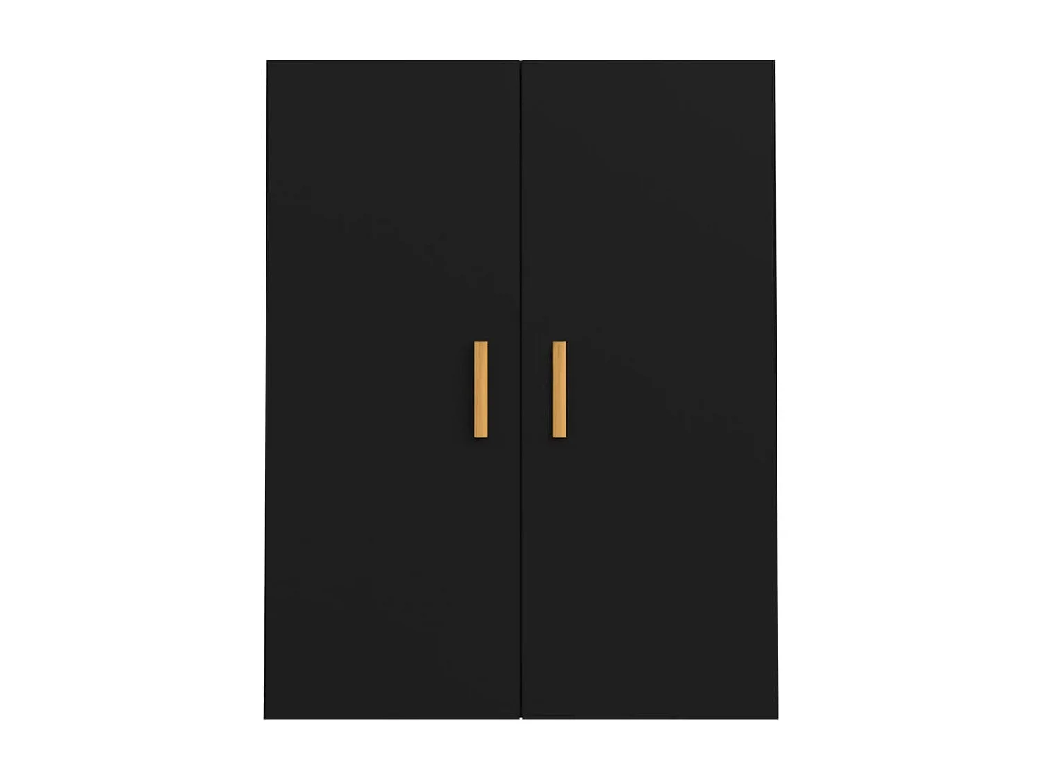 Armoire murale suspendue Noir 69,5x34x90 cm