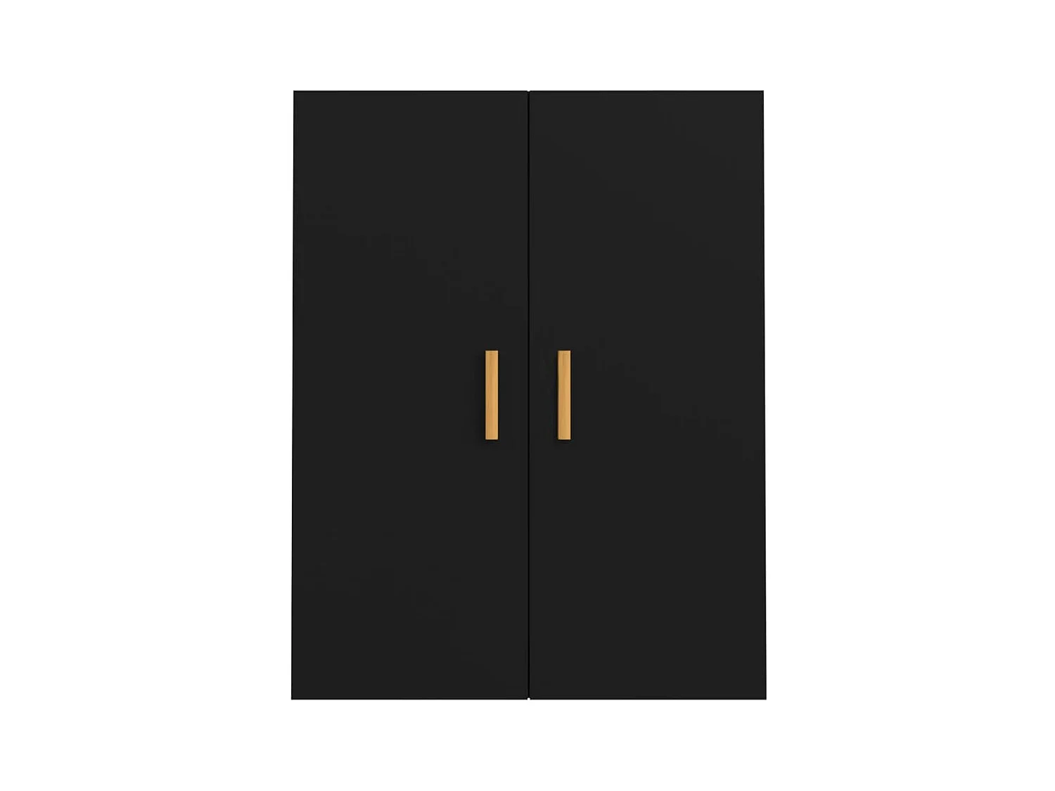 Armoire murale suspendue Noir 69,5x34x90 cm