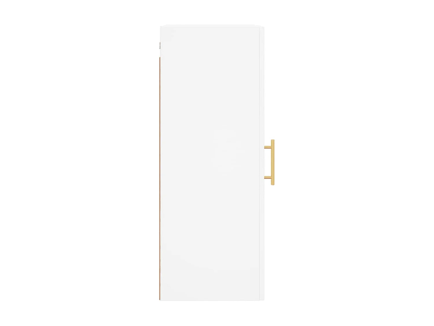 Armoire murale blanc 34,5x34x90 cm