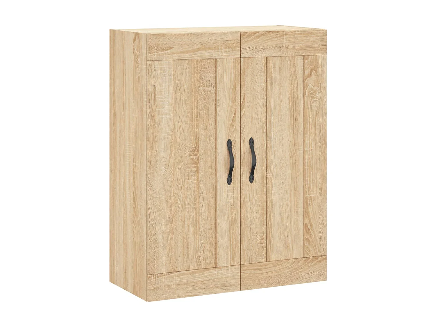 Armario de pared madera ingeniería roble Sonoma 69,5x34x90 cm