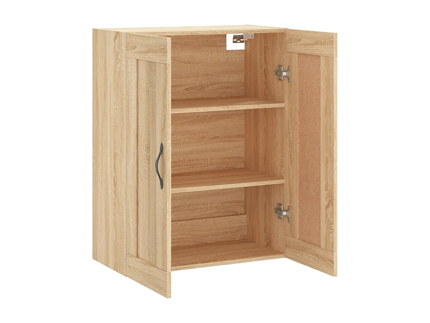 Armario de pared madera ingeniería roble Sonoma 69,5x34x90 cm