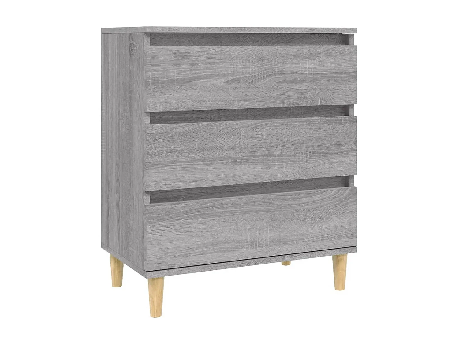 Buffet Sonoma gris 60x35x70 cm Bois d'ingénierie