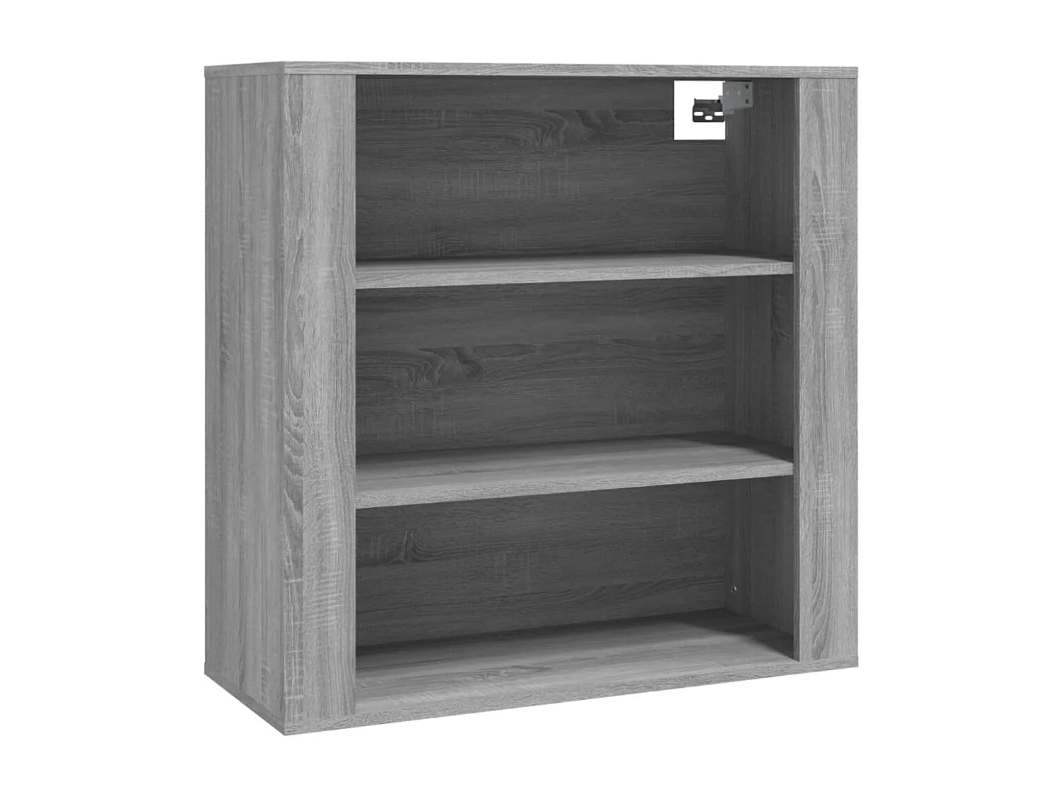 Aparador alto de madera contrachapada gris Sonoma