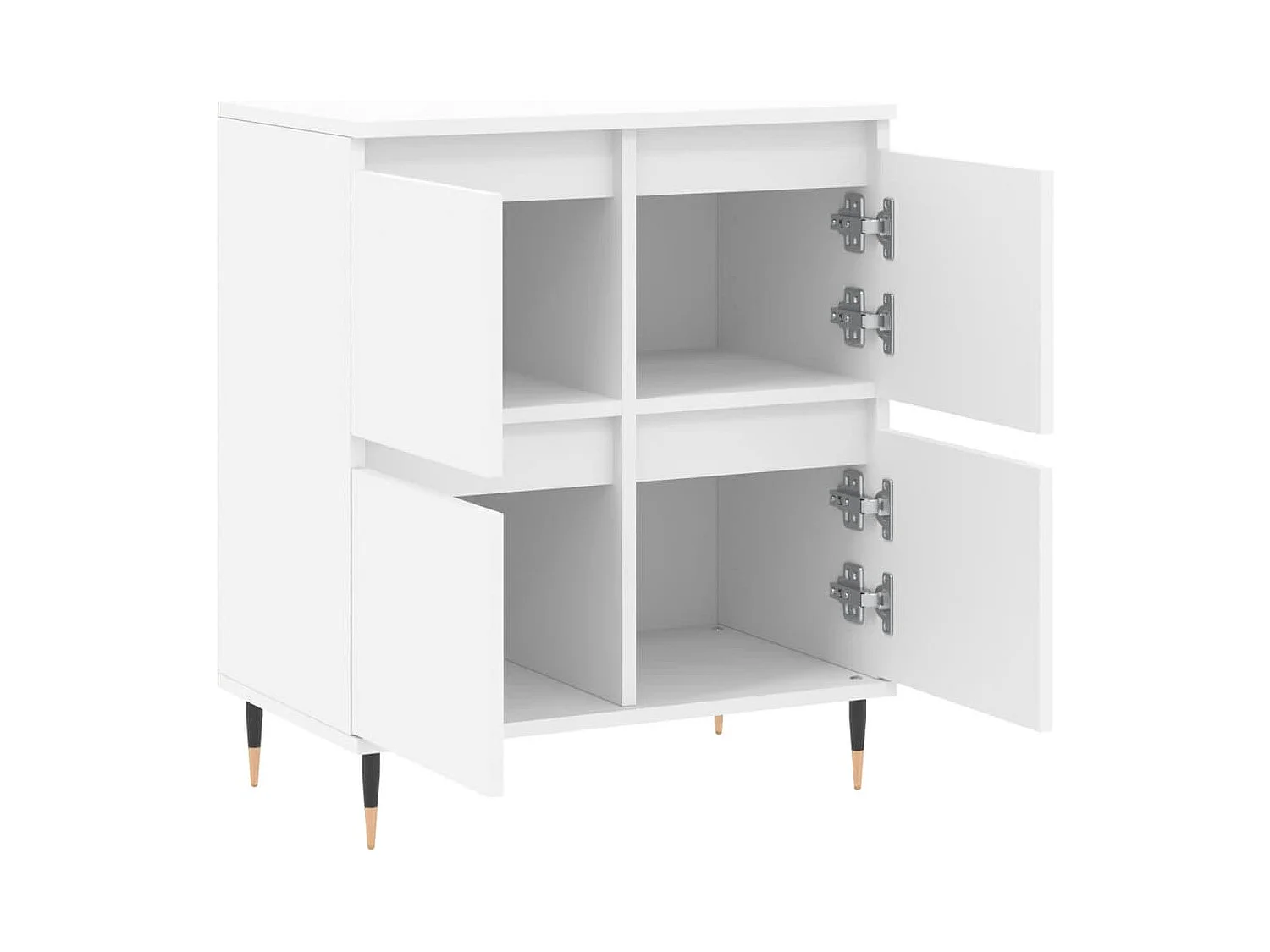 Buffet Blanc 60x35x70 cm Bois d'ingénierie