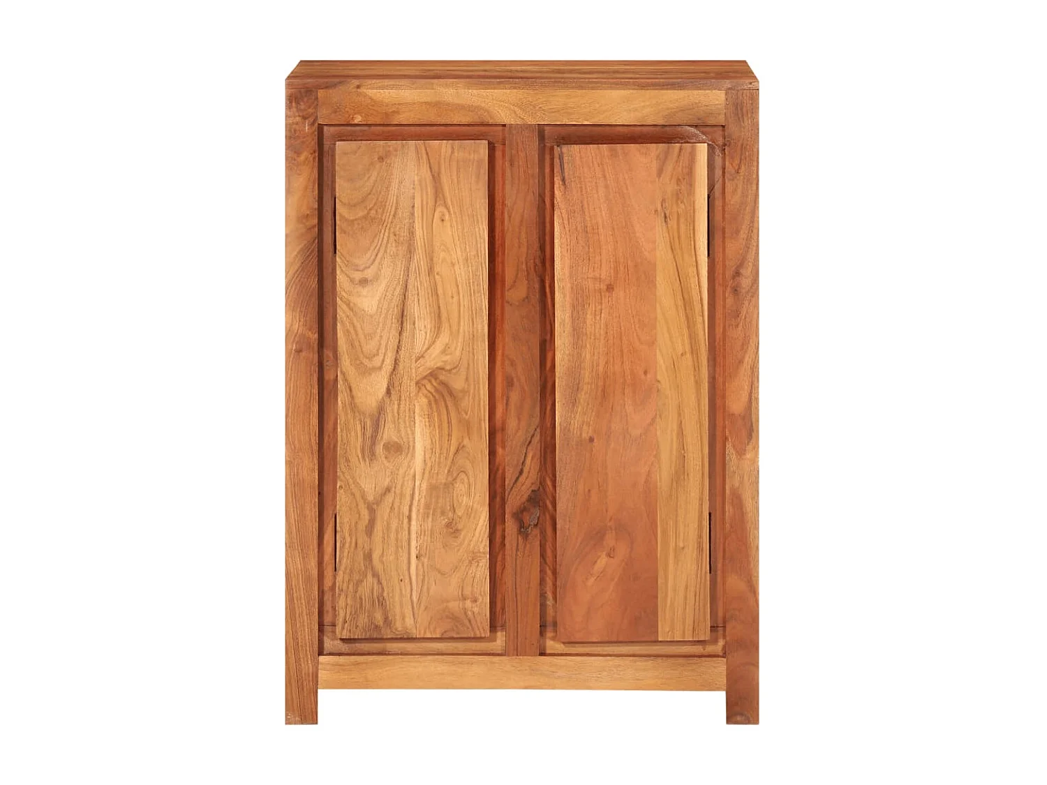 Buffet 55x33x75 cm bois massif d'acacia