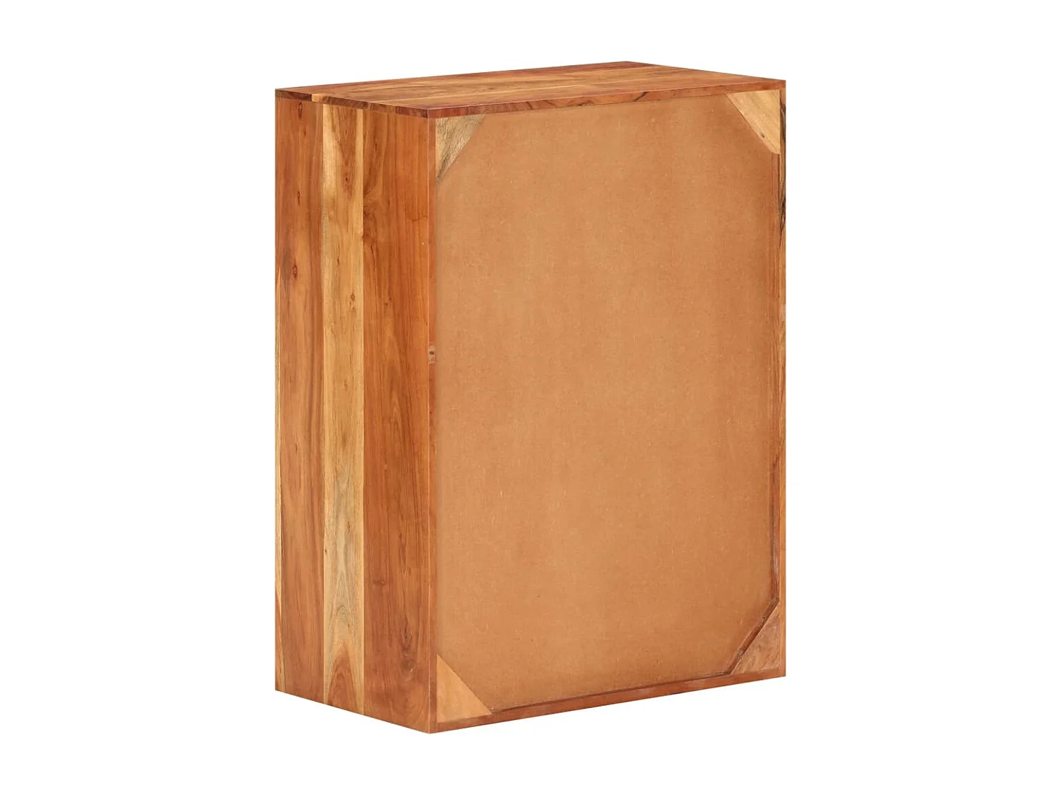 Buffet 55x33x75 cm bois massif d'acacia