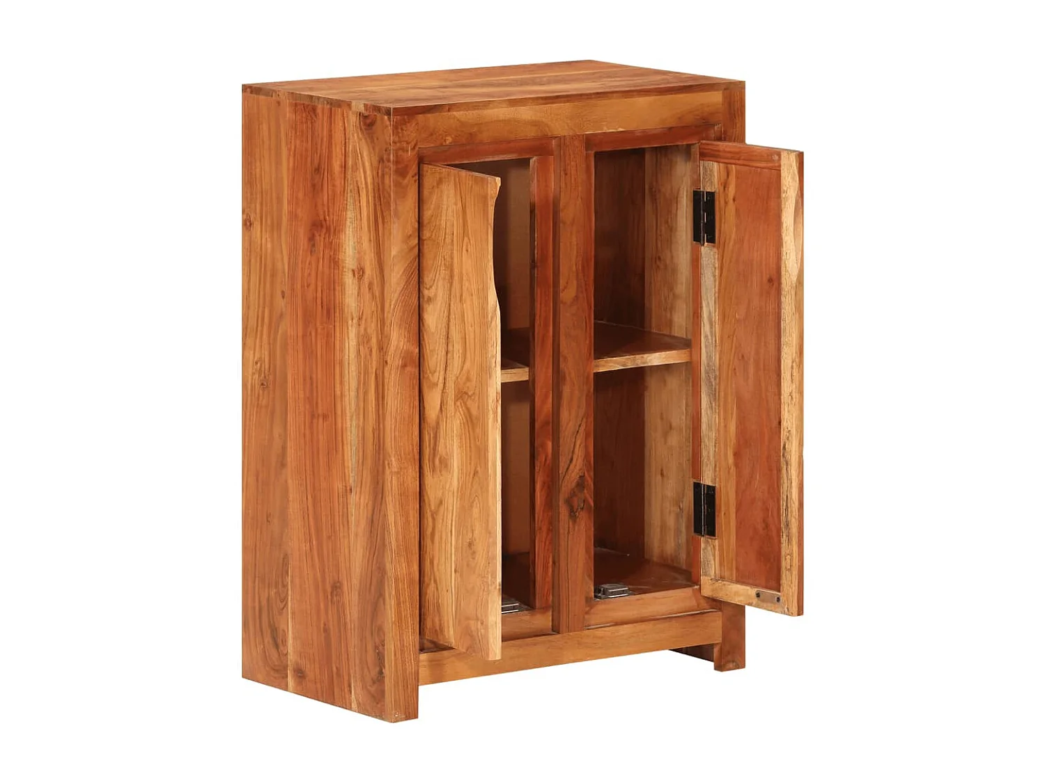 Buffet 55x33x75 cm bois massif d'acacia
