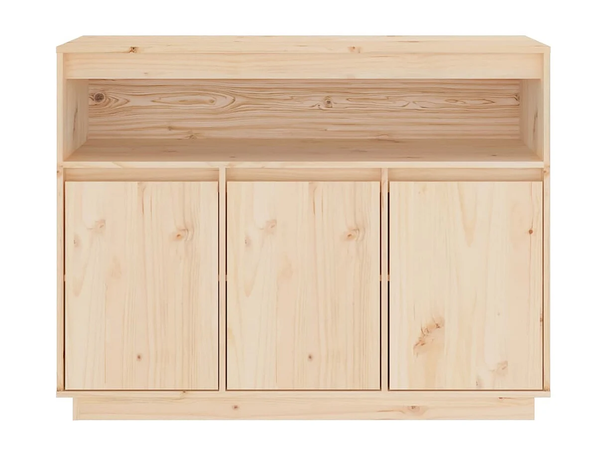 Dressoir 104,5x34x80 cm massief grenenhout