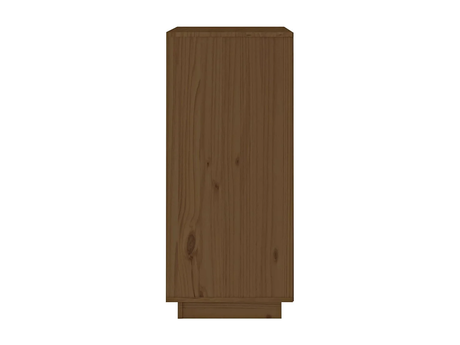 Buffet Marron miel 38x35x80 cm Bois massif de pin